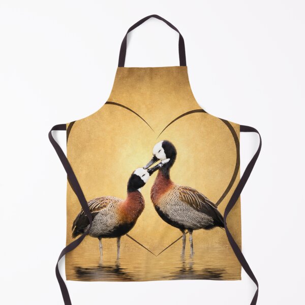 Item preview, White-faced Whistling Duck Sweethearts | Romantic Bird Art designed and sold by Kimberly Palmer.