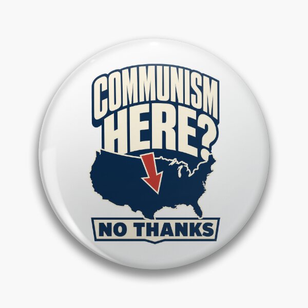 Item preview, "Communism Here? No Thanks" humor designed and sold by pirminio.