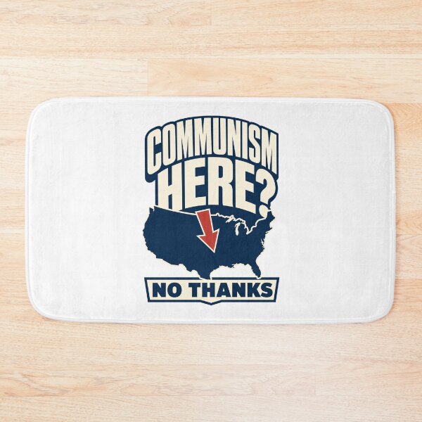 Item preview, "Communism Here? No Thanks" humor designed and sold by pirminio.