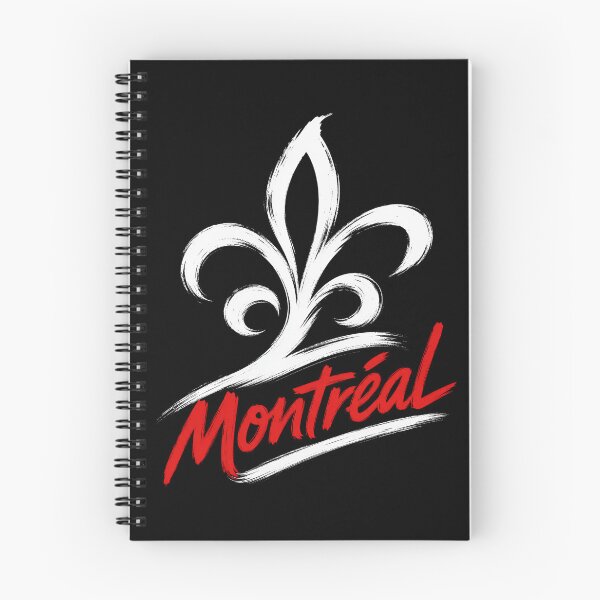 Item preview, Montreal Fleur De Lis French Quebec Brush Art designed and sold by Fenay Designs.