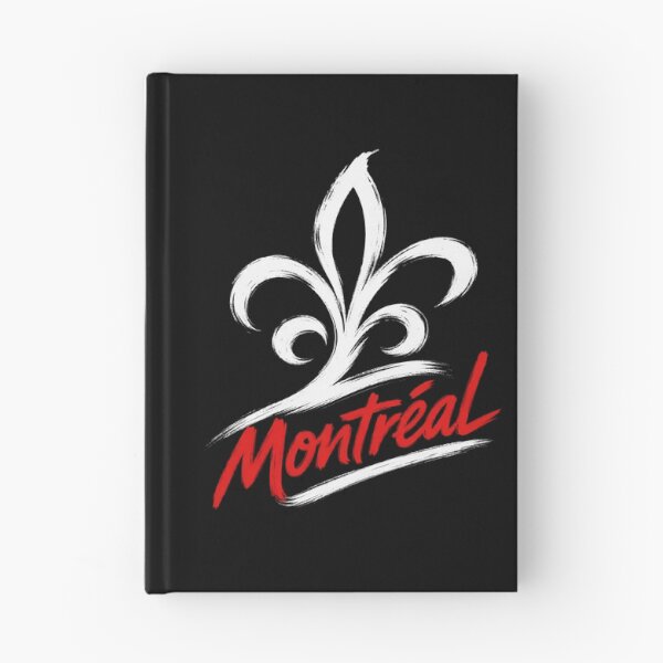 Item preview, Montreal Fleur De Lis French Quebec Brush Art designed and sold by Fenay Designs.