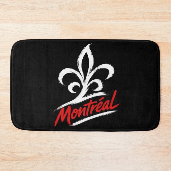 Item preview, Montreal Fleur De Lis French Quebec Brush Art designed and sold by Fenay Designs.