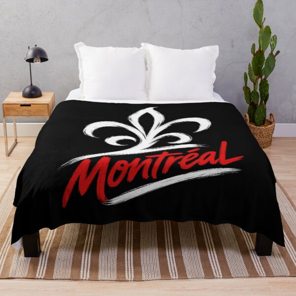 Item preview, Montreal Fleur De Lis French Quebec Brush Art designed and sold by Fenay Designs.
