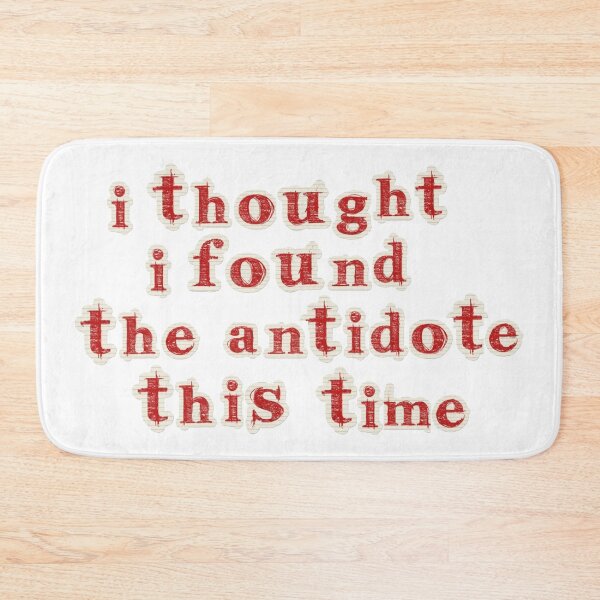 Item preview, I Thought I Found The Antidote This Time - The Cure Song Lyric designed and sold by Aesthetic Crew.