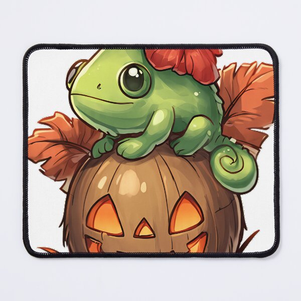 Item preview, Jack-O-Coconut Chameleon designed and sold by pumsquare.