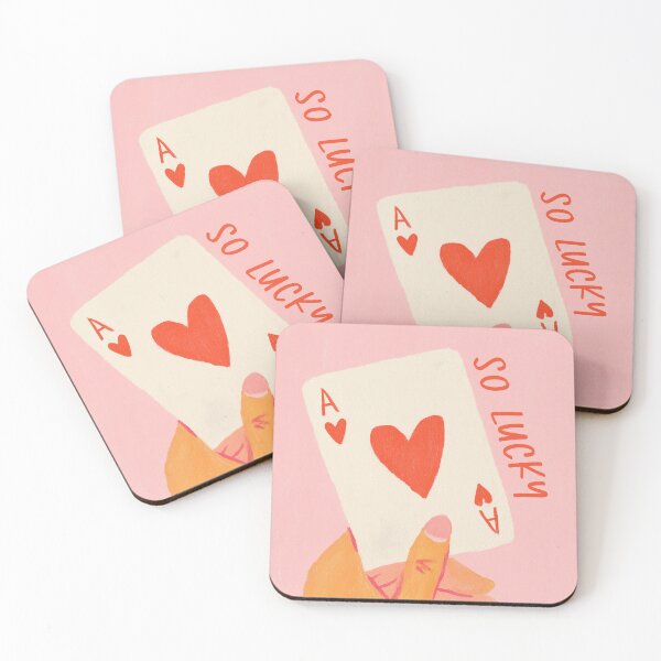 Item preview, So Lucky Ace of Hearts designed and sold by soheedesigns.