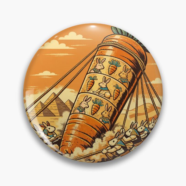 Item preview, Carrot Builders – Ancient Bunny Civilization designed and sold by Dogandesighn.