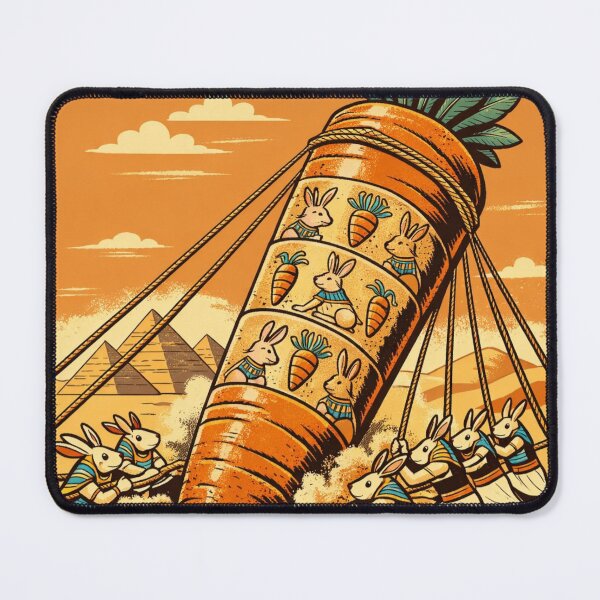 Item preview, Carrot Builders – Ancient Bunny Civilization designed and sold by Dogandesighn.