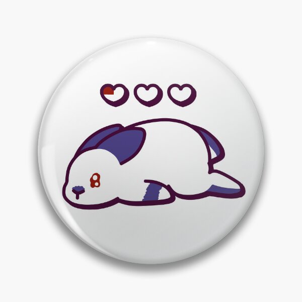 Item preview, Mona the Bunny Low On Hearts– Cute Kawaii-Inspired Design designed and sold by dittoon.