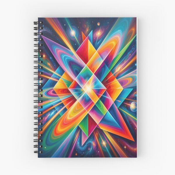 Item preview, Pop Art-inspired geometric neon pattern with cosmic energy in the style of modern Warhol aesthetics designed and sold by FotoworldEdel.