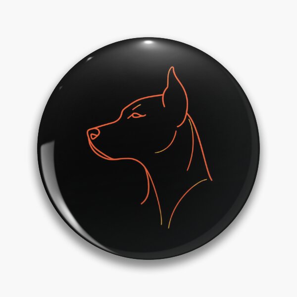 Item preview, Minimalist Doberman Line Art - Elegant Dog Lover Design designed and sold by Larams Studio.