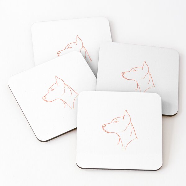 Item preview, Minimalist Doberman Line Art - Elegant Dog Lover Design designed and sold by Larams Studio.