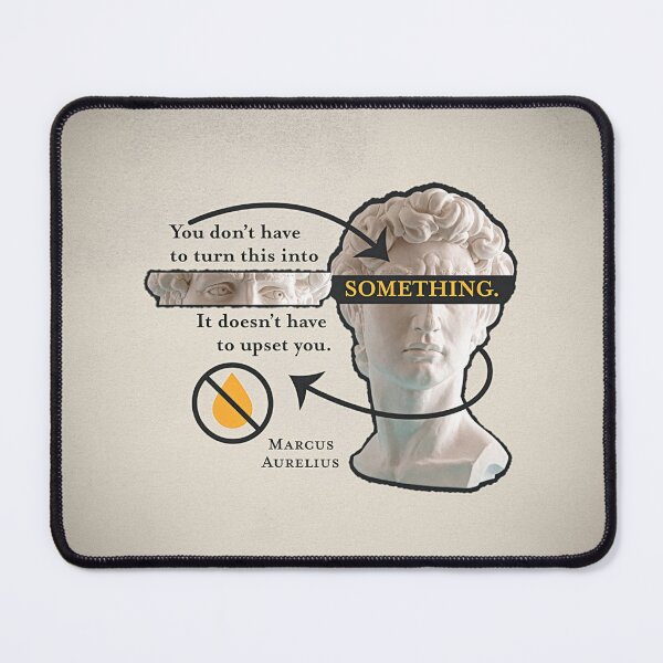Item preview, Marcus Aurelius Quote - You don't have to turn this into something - Artwork Print File designed and sold by Carry The Fire Creative.