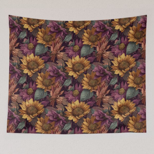 Item preview, Graceful Sunflower Texture - Tropical Flower Pattern - Mother'S Day Gifts designed and sold by RoyalStarsPatts.