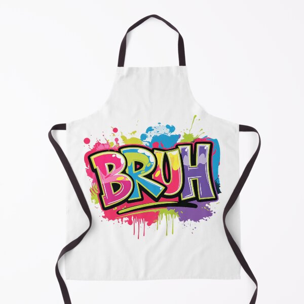 Item preview, BRUH Graffiti – Color Splash Street Art designed and sold by stickyverselab.