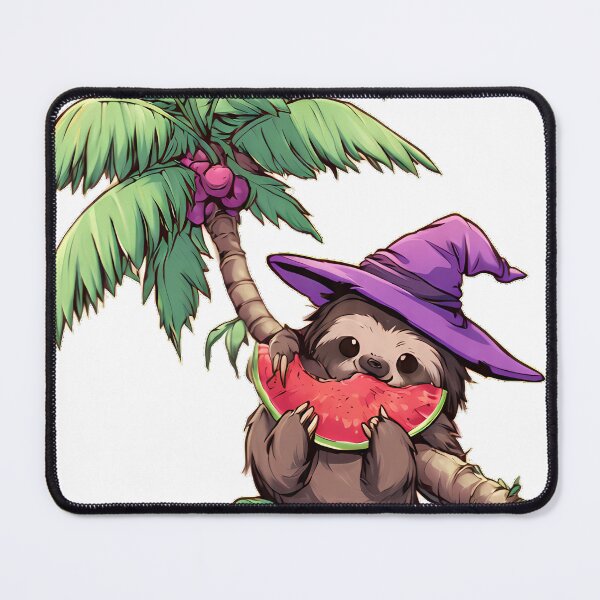 Item preview, Watermelon Witch Sloth designed and sold by pumsquare.