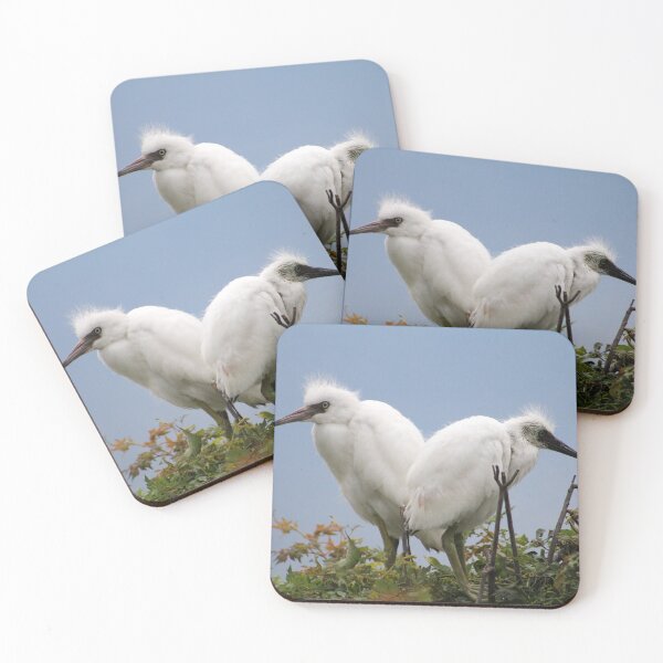 Item preview, Two White Herons in a Bush designed and sold by Cynthia48.