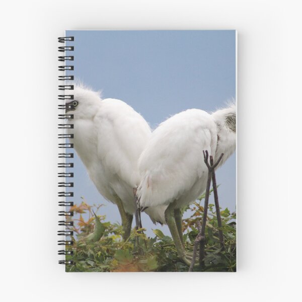 Item preview, Two White Herons in a Bush designed and sold by Cynthia48.