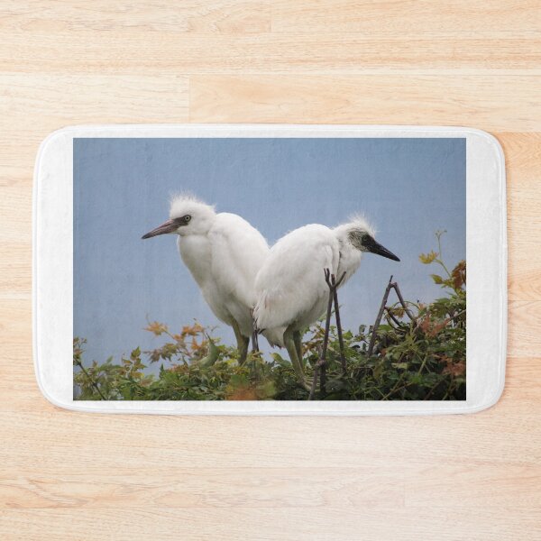 Item preview, Two White Herons in a Bush designed and sold by Cynthia48.