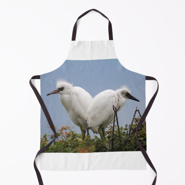 Item preview, Two White Herons in a Bush designed and sold by Cynthia48.