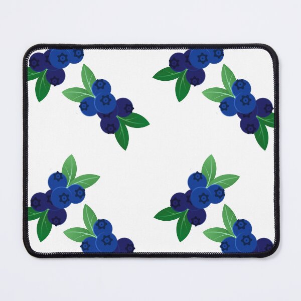 Item preview, Blueberry seamless pattern with green leaves botanical berry repeat design isolated designed and sold by Longsilp.