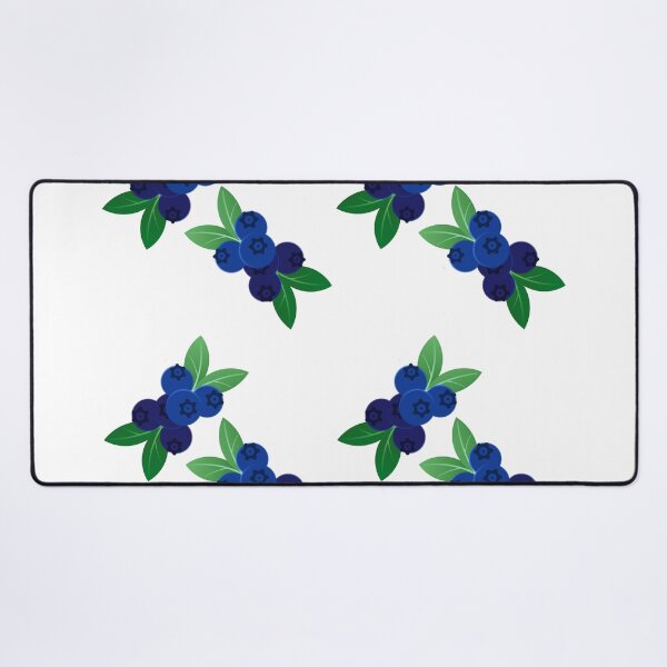 Item preview, Blueberry seamless pattern with green leaves botanical berry repeat design isolated designed and sold by Longsilp.