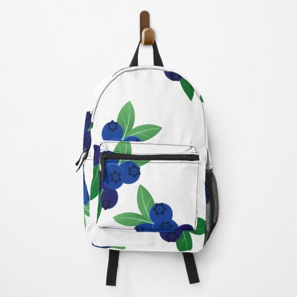 Item preview, Blueberry seamless pattern with green leaves botanical berry repeat design isolated designed and sold by Longsilp.