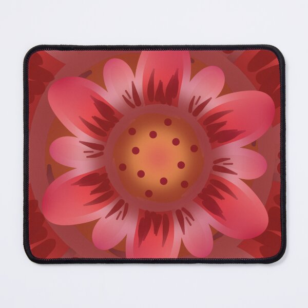 Item preview, Whimsical Pink Flower Botanical Illustration designed and sold by HopeAndHustle.