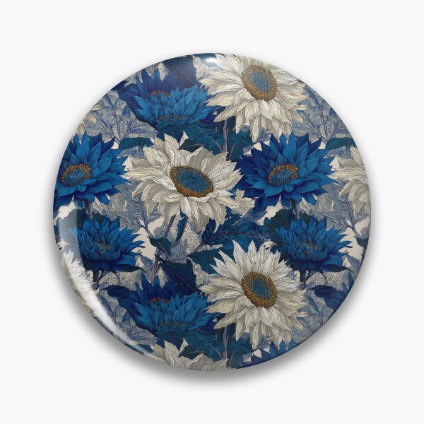 Item preview, Colorful Sunflower Print  - Flower Garden Pattern - One Year Anniversary Gifts designed and sold by RoyalStarsPatts.