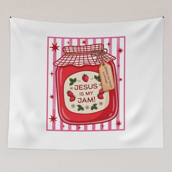Item preview, Jesus Is My Jam Christian Faith designed and sold by studio-ssaam.