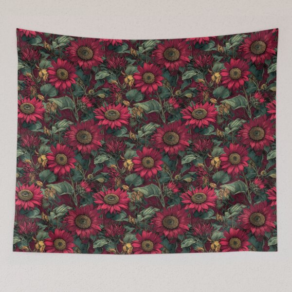 Item preview, Lush Sunflower Print  - Birth Flower Pattern - Retirement Gifts designed and sold by RoyalStarsPatts.