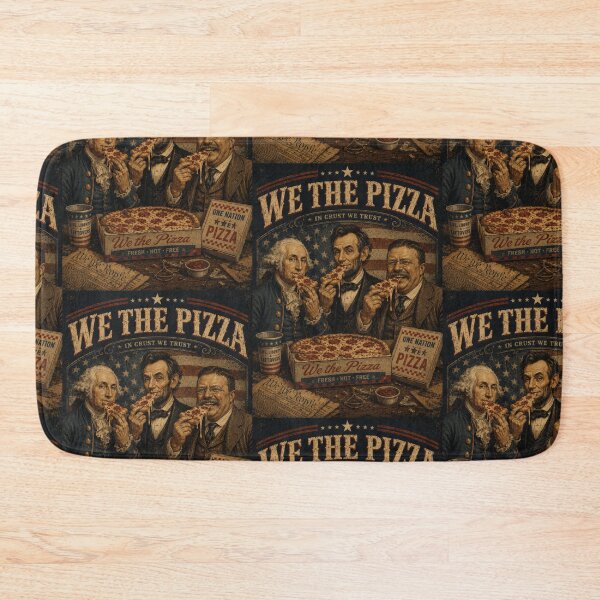 Item preview, Funny Pizza Lover Founding Fathers Pizza Humor Patriotic Design  Description designed and sold by TheTrendsDesk.