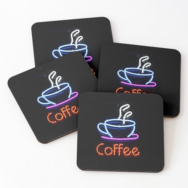 Item preview, Neon Coffee designed and sold by Wrybird.