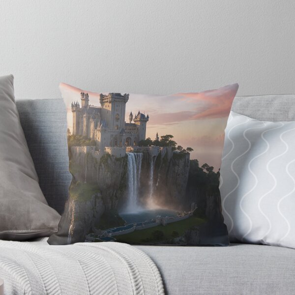Item preview, "Dawns Whisper: Misty Castle on the Eternal Cliff" designed and sold by SkyKing Ron.