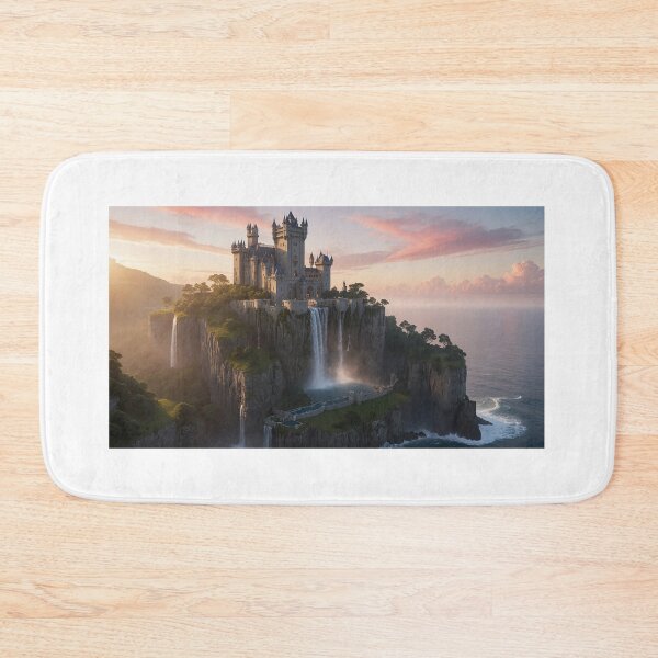 Item preview, "Dawns Whisper: Misty Castle on the Eternal Cliff" designed and sold by SkyKing Ron.