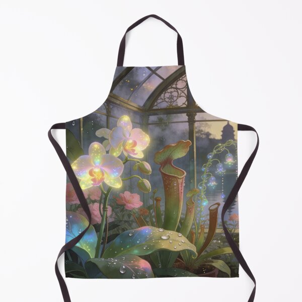 Item preview, Enchanted Orchid Glasshouse at Twilight designed and sold by BlareBlare.