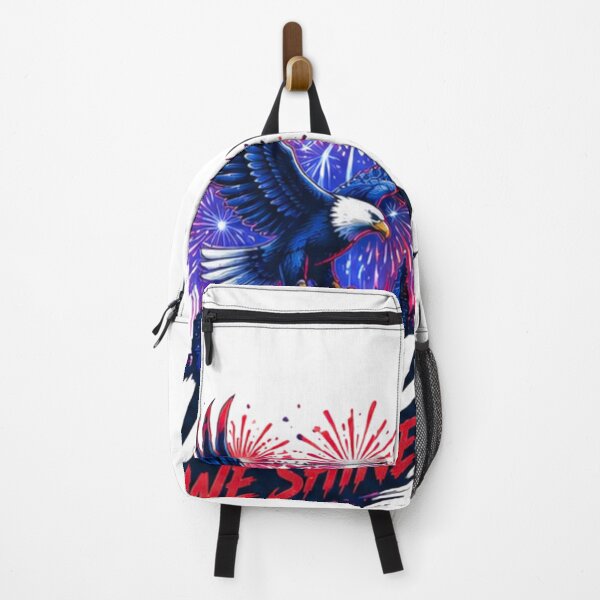Item preview, United We Shine Patriotic Eagle July 4th designed and sold by novaduman.