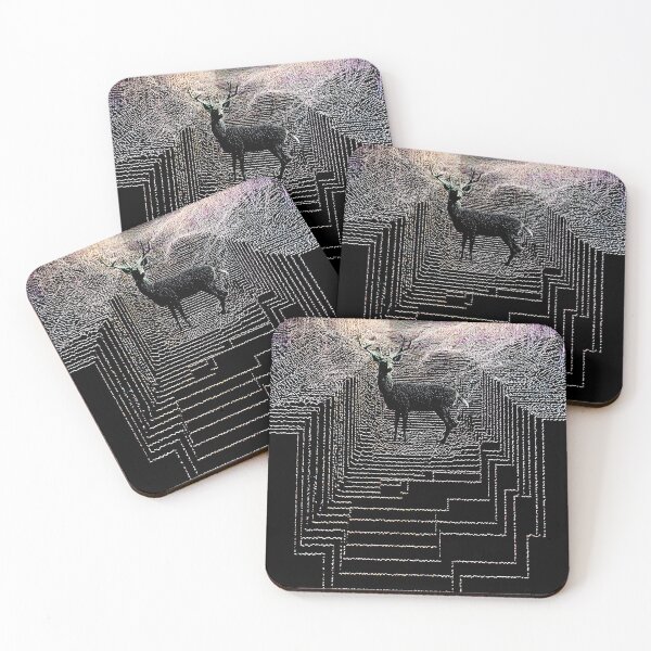 Item preview, Threshold of the Antlered Static designed and sold by bedim.