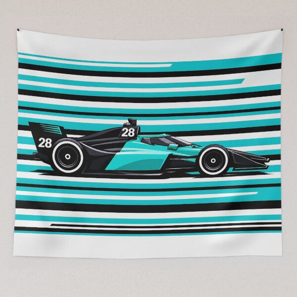 Item preview, 2026 Marcus Ericsson No. 28 IndyCar Side Profile designed and sold by PitWallArt.