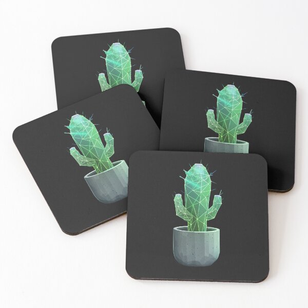 Item preview, Neon Glowing Cactus Art - Minimalist Plant Design designed and sold by STATIC SOUL.