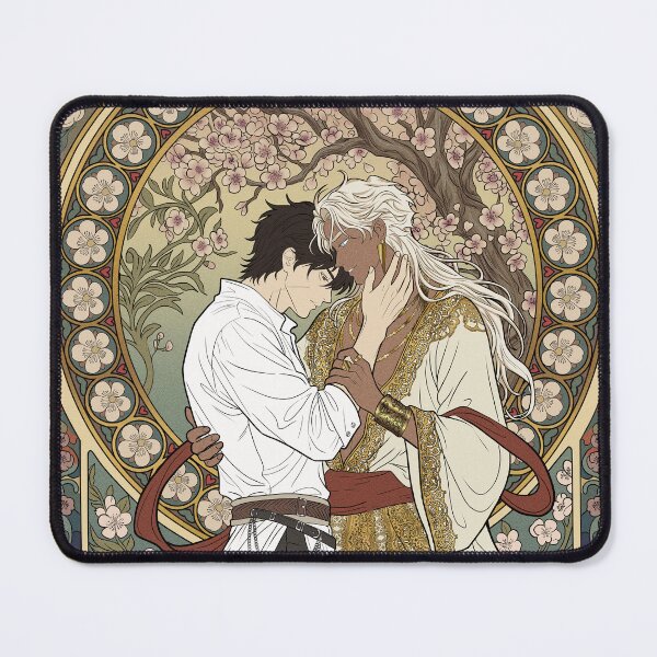 Item preview, The Flowery Path of the White Night (Blossom of the White Night) Manhwa Webtoon Manhwa fan art Korean BL Yaoi Romance Historical fantasy designed and sold by Pabeldraw.