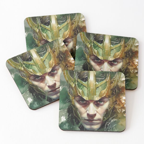 Item preview, Loki Watercolor Portrait - Artwork designed and sold by StudioSand.