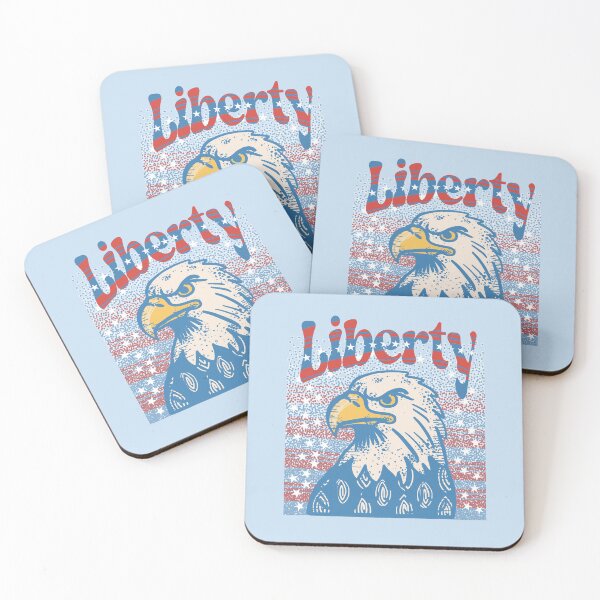 Item preview, Retro Eagle American Flag designed and sold by IvysCreativityHouse.