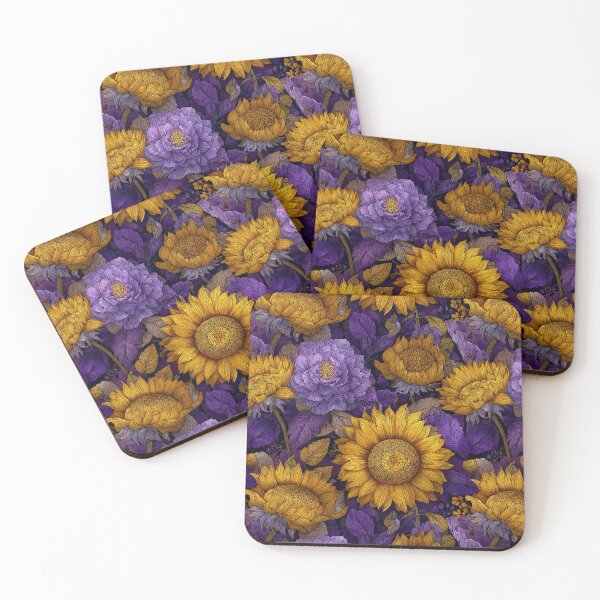 Item preview, Soft Sunflower Print  - Flower Bouquet Pattern - Retirement Gifts For Grandma designed and sold by RoyalStarsPatts.