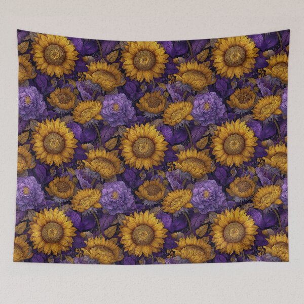 Item preview, Soft Sunflower Print  - Flower Bouquet Pattern - Retirement Gifts For Grandma designed and sold by RoyalStarsPatts.