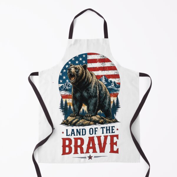 Item preview, Land of the Brave Patriotic Bear designed and sold by novaduman.