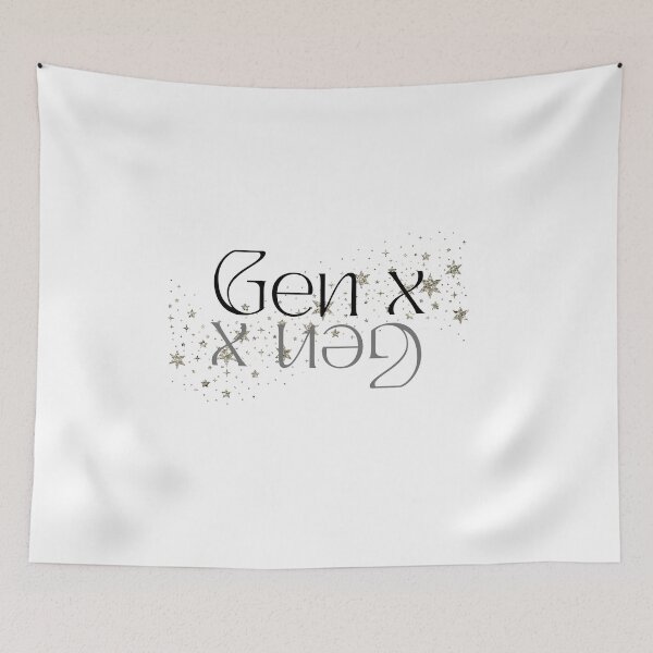 Item preview, Gen X T-shirt With Tiny Stars designed and sold by Teechuckle.