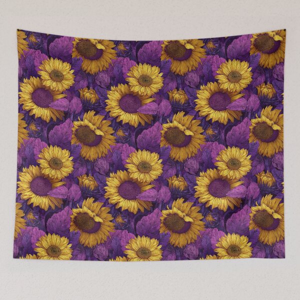 Item preview, Graceful Sunflower Flower - Tropical Flower Pattern - Retirement Gifts for Mom designed and sold by RoyalStarsPatts.