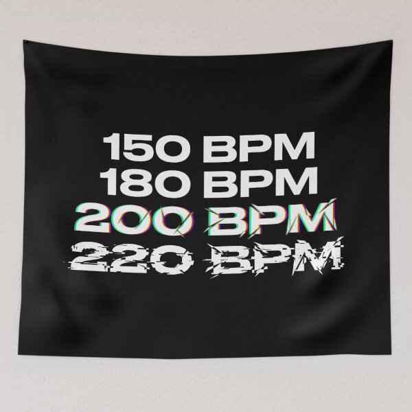 Item preview, BPM Escalation Hardstyle Uptempo Hardcore Rave designed and sold by SPAZE-Typo.
