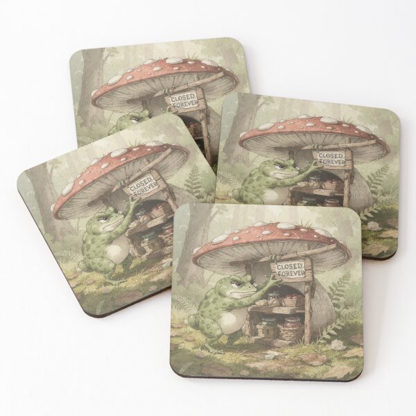Item preview, Toad's Shop Is Closed Forever designed and sold by PictorialWhimsy.